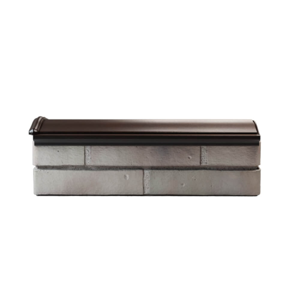 Парапет Zking Монблан Коричневый посадка на 0.5 кирпича (130мм) в Переславле-Залесском фото