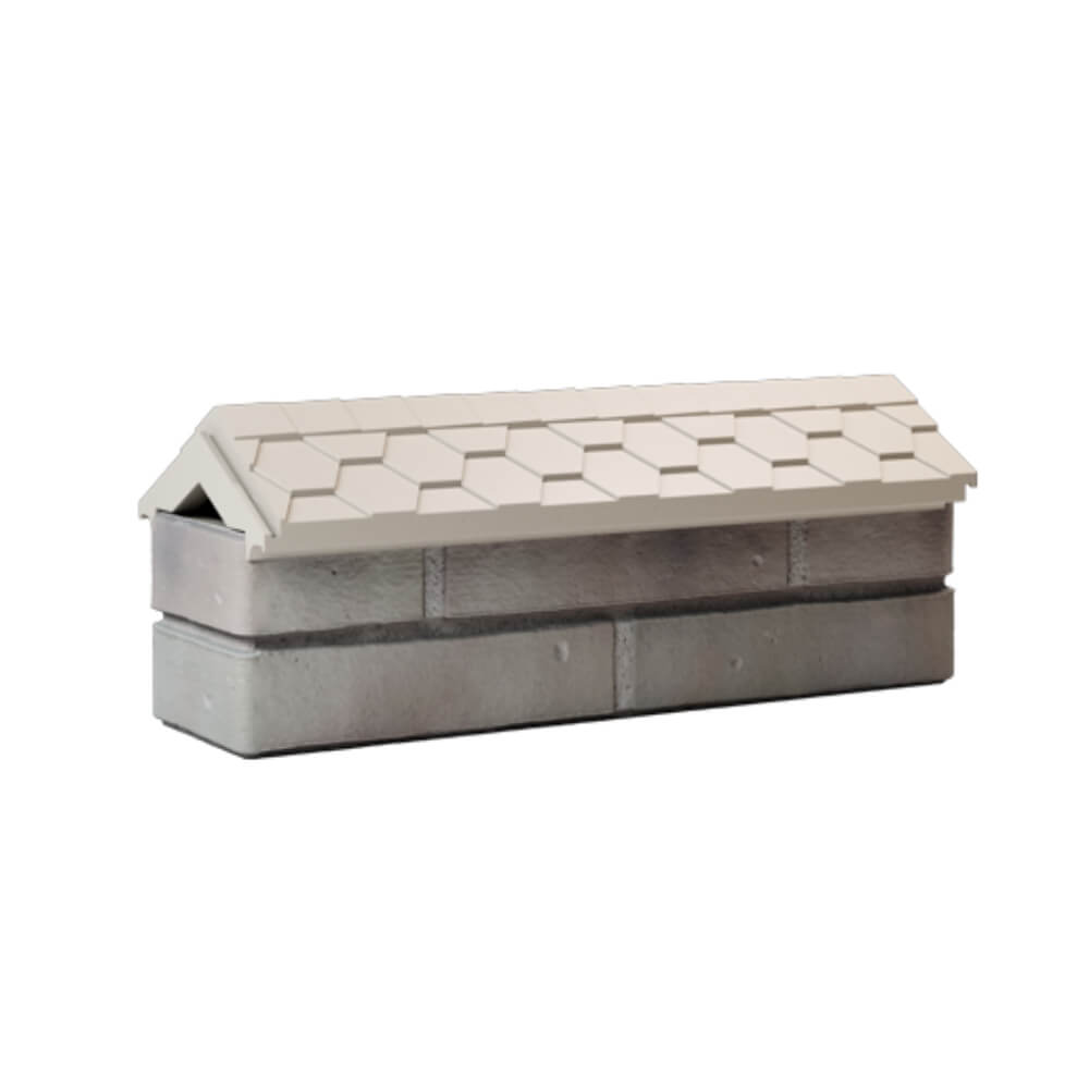 Парапет Zking Эверест Бежевый с посадкой на 0.5 кирпича (130мм) Переславль-Залесский фото