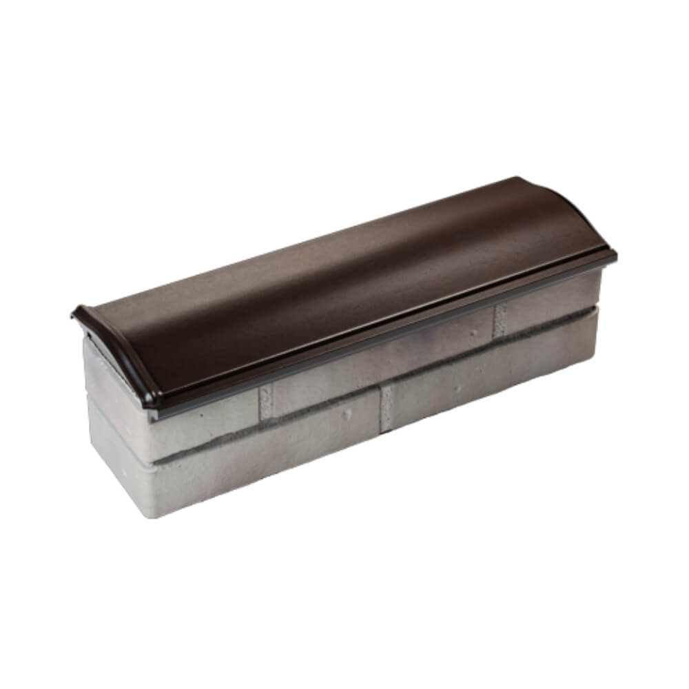 Парапет Zking Монблан Коричневый посадка на 0.5 кирпича (130мм) в Переславле-Залесском фото