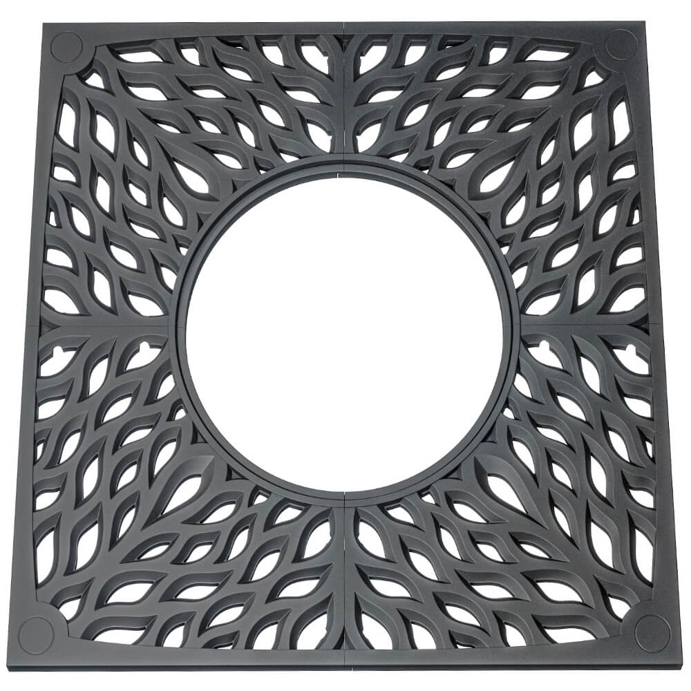 Приствольная решетка для дерева ZKING CRUST 2х2м Черная Переславль-Залесский фото