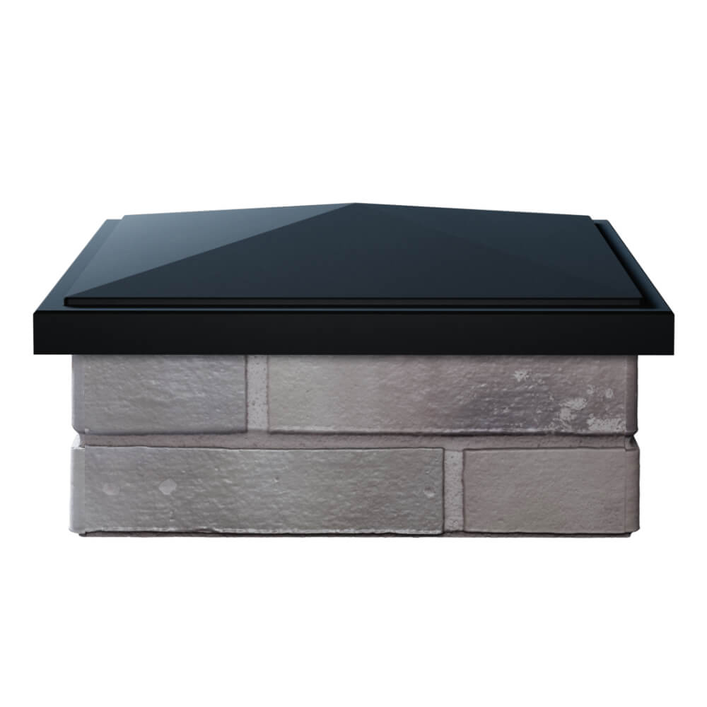 Колпак Zking БонаМоно Черный на столб 1.5х1.5 кирпича (385х385, 400х400мм) Переславль-Залесский фото