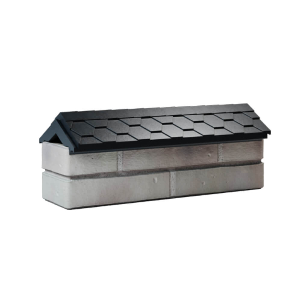 Парапет Zking Эверест Черный с посадкой на 0.5 кирпича (130мм) Переславль-Залесский фото