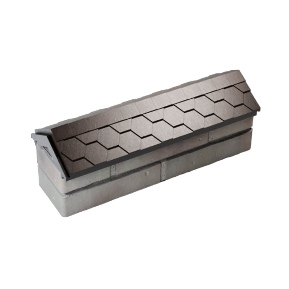 Парапет Zking Эверест Коричневый с посадкой на 0.5 кирпича (130мм) в Переславле-Залесском фото