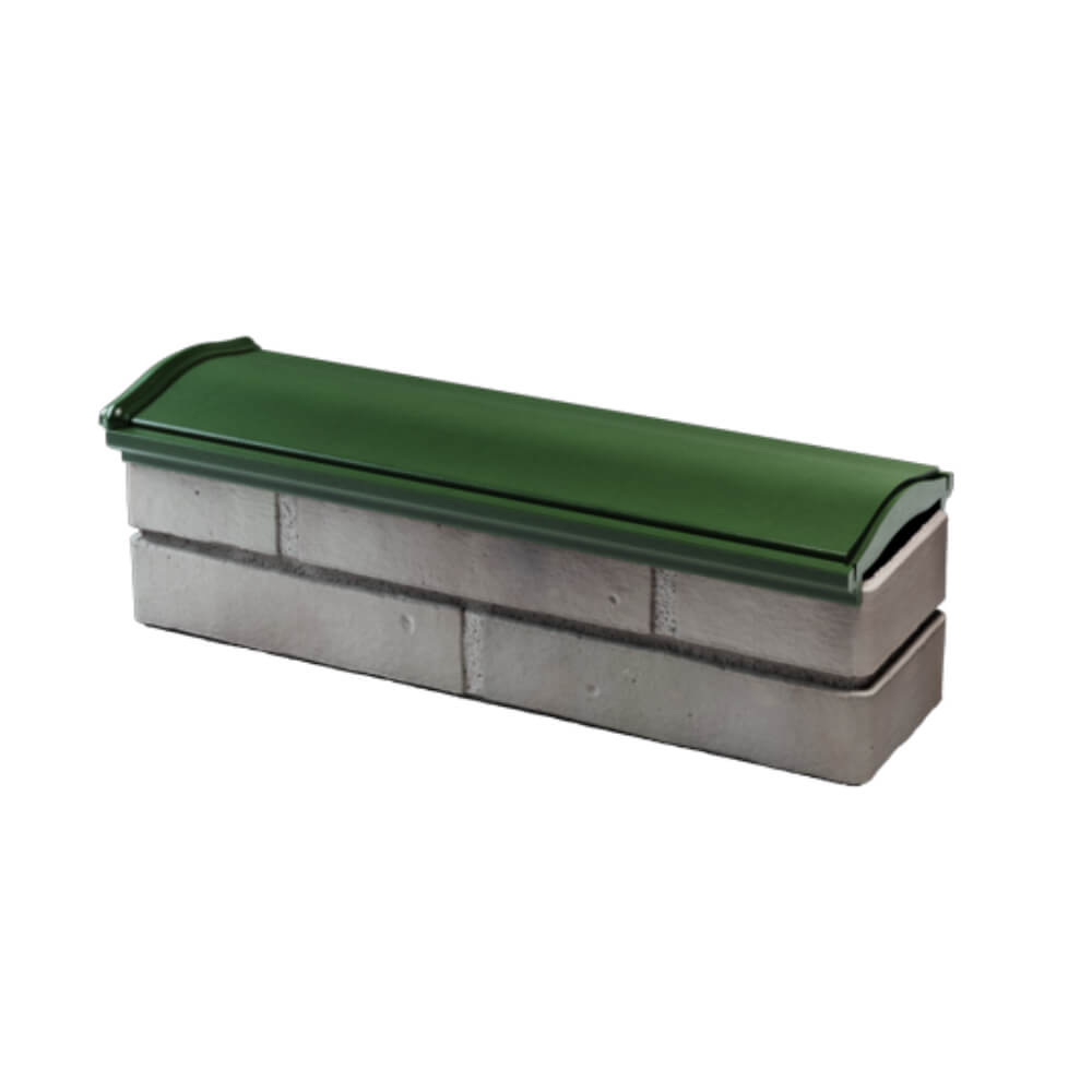 Парапет Zking Монблан Зеленый посадка на 0.5 кирпича (130мм) в Переславле-Залесском фото