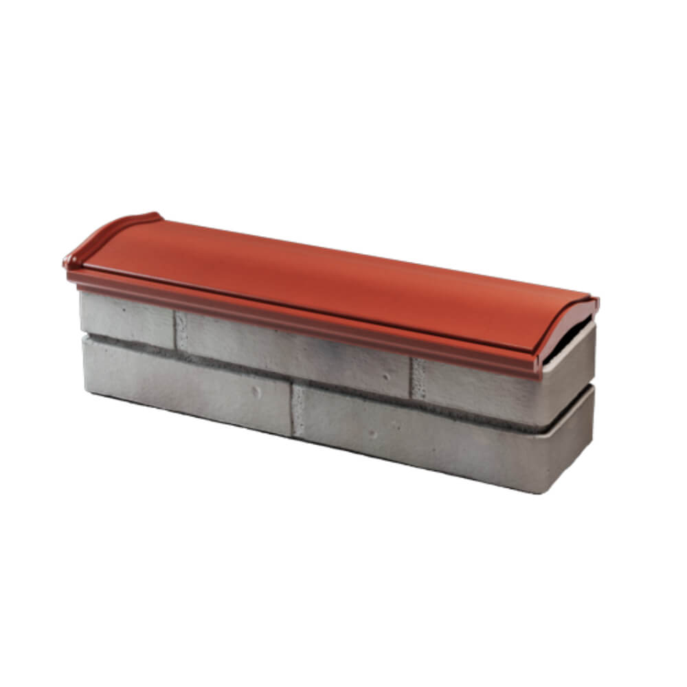 Парапет Zking Монблан Красный посадка на 0.5 кирпича (130мм) в Переславле-Залесском фото