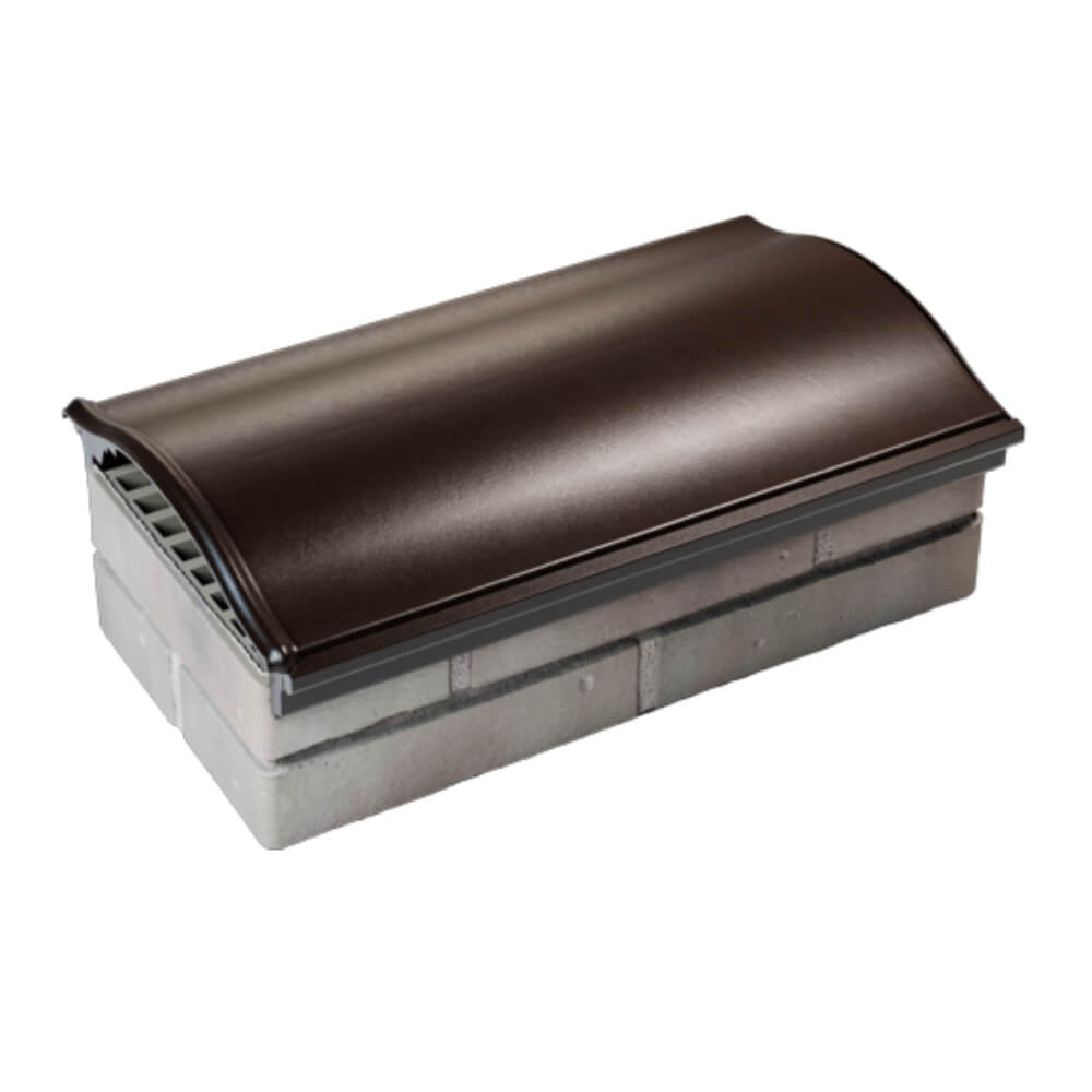 Парапет Zking Монблан Коричневый посадка на 1 кирпич (200/225/255мм) в Переславле-Залесском фото