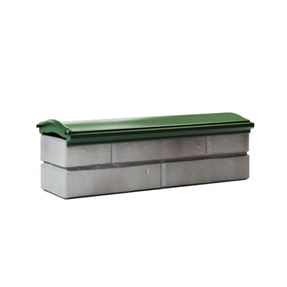 Парапет Zking Монблан Зеленый посадка на 0.5 кирпича (130мм) Переславль-Залесский фото