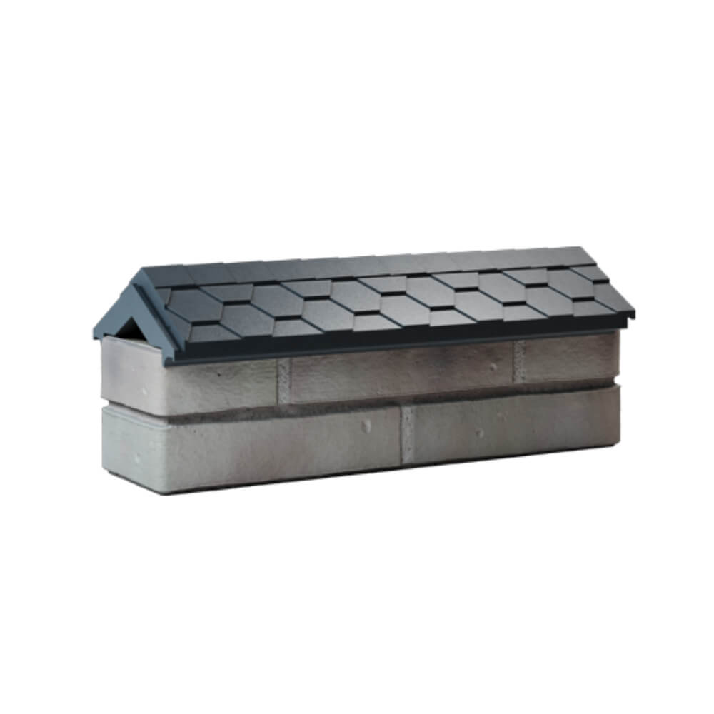 Парапет Zking Эверест Серый с посадкой на 0.5 кирпича (130мм) Переславль-Залесский фото