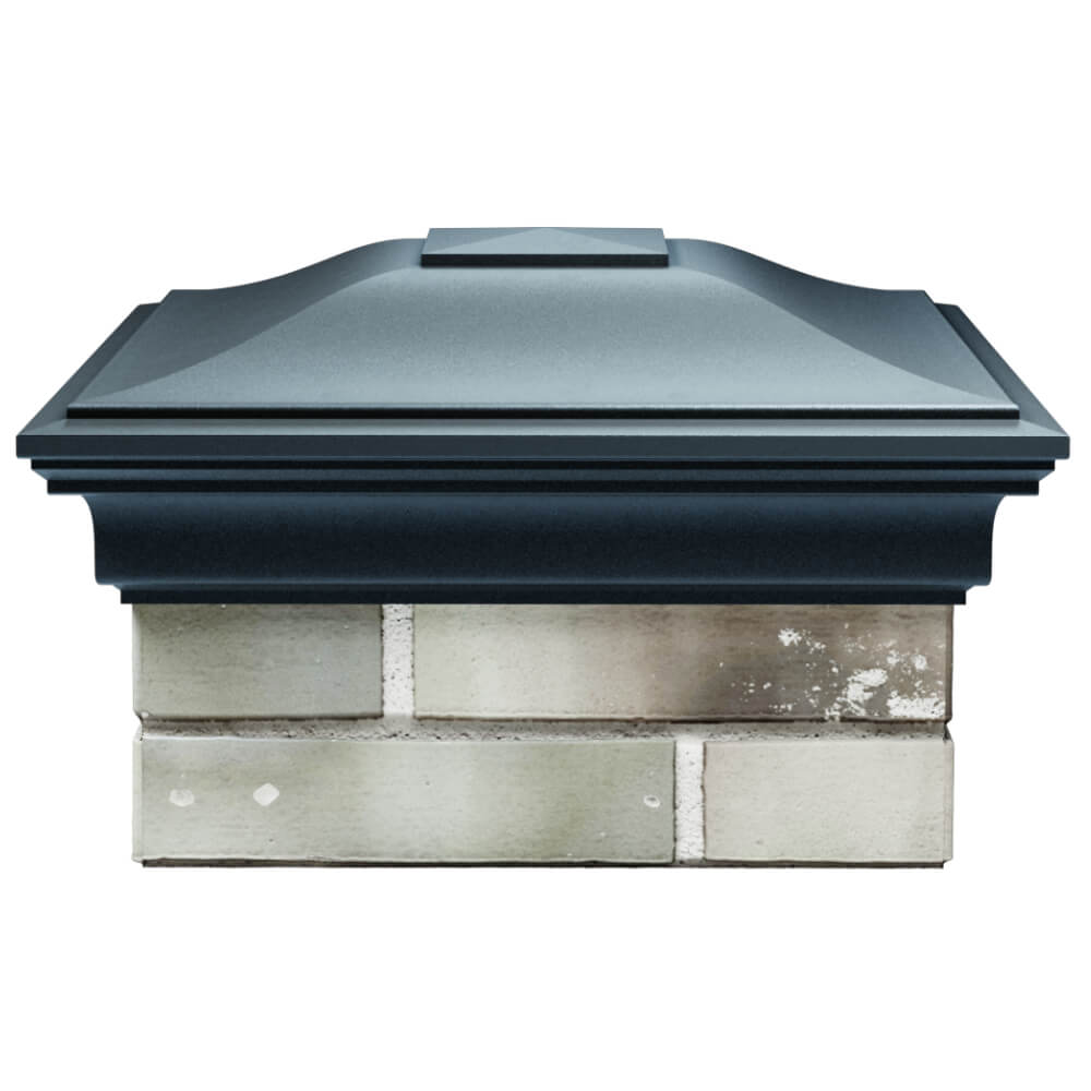 Колпак Zking Монблан Серый на столб 1.5х1.5 кирпича (385х385мм) Переславль-Залесский фото