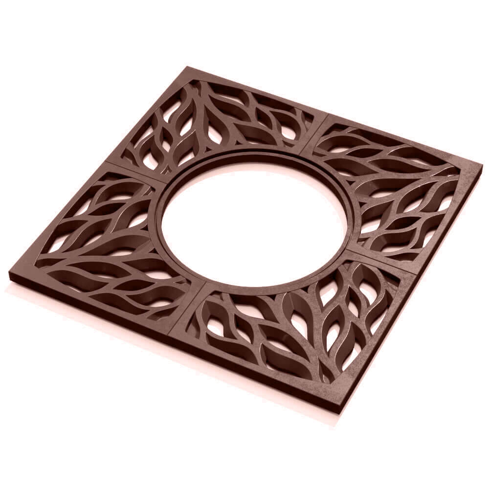 Приствольная решетка для дерева ZKING CRUST 1.2х1.2м Коричневая в Переславле-Залесском фото