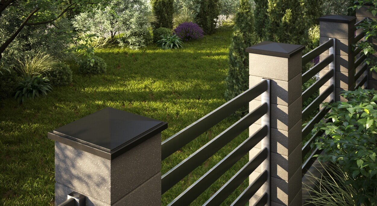 Колпак Zking БонаМоно Коричневый на столб 1.5х1.5 кирпича (385х385, 400х400мм) в Переславле-Залесском фото