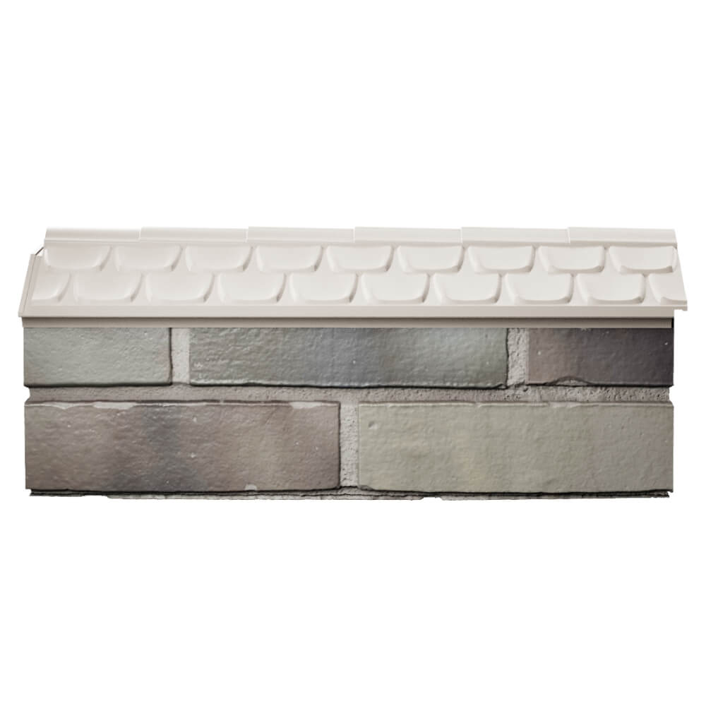 Парапет Zking Эльбрус Бежевый с посадкой на 0.5 кирпича (130мм) в Переславле-Залесском фото