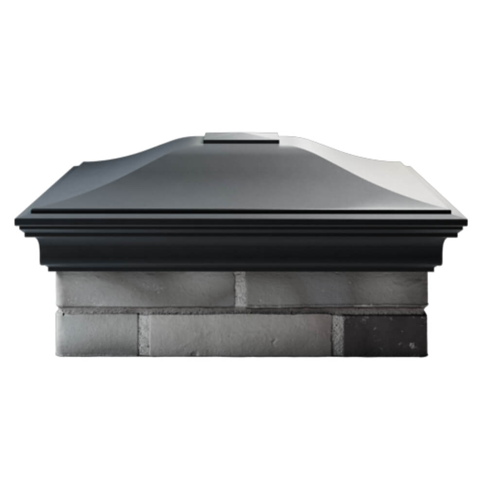 Колпак Zking Монблан Серый на столб 2х2 кирпича (515х515мм) в Переславле-Залесском фото