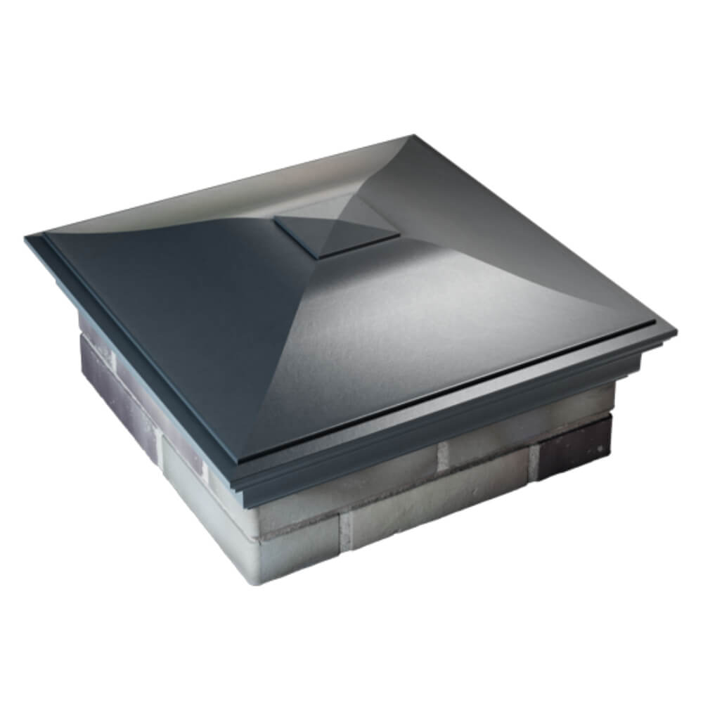 Колпак Zking Монблан Серый на столб 2х2 кирпича (515х515мм) Переславль-Залесский фото