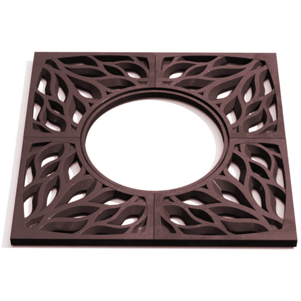 Приствольная решетка для дерева ZKING CRUST 1.2х1.2м Коричневая Переславль-Залесский фото