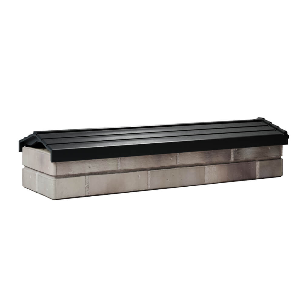 Парапет Zking Бона ХайТек Черный посадка на 0.5 кирпича (130мм) Переславль-Залесский фото