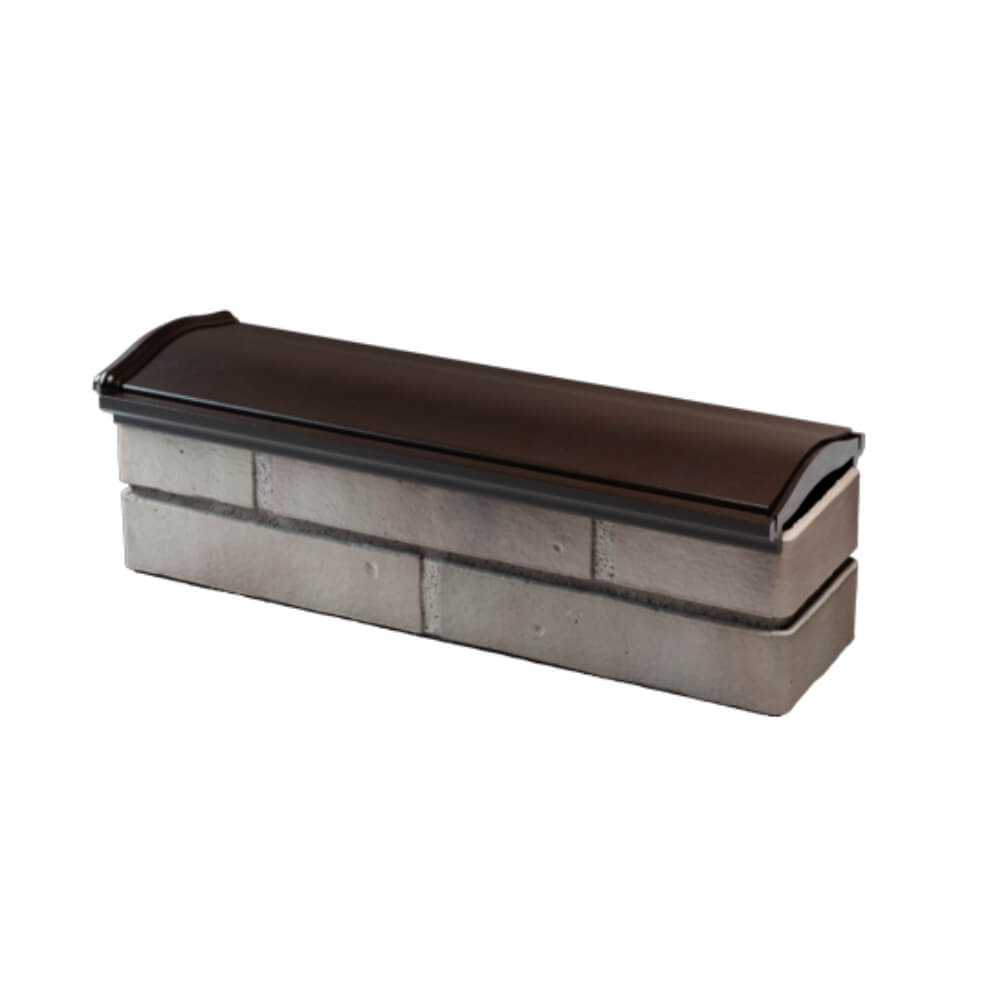 Парапет Zking Монблан Коричневый посадка на 0.5 кирпича (130мм) в Переславле-Залесском фото