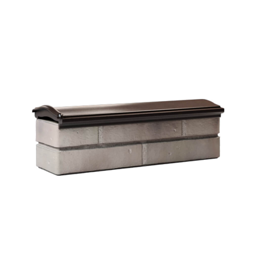 Парапет Zking Монблан Коричневый посадка на 0.5 кирпича (130мм) Переславль-Залесский фото