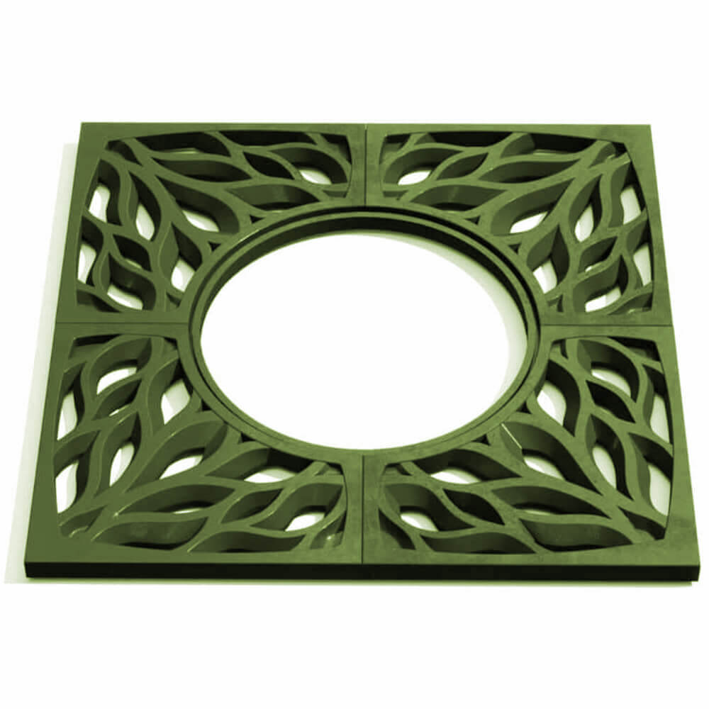 Приствольная решетка для дерева ZKING CRUST 1.2х1.2м Зеленая Переславль-Залесский фото