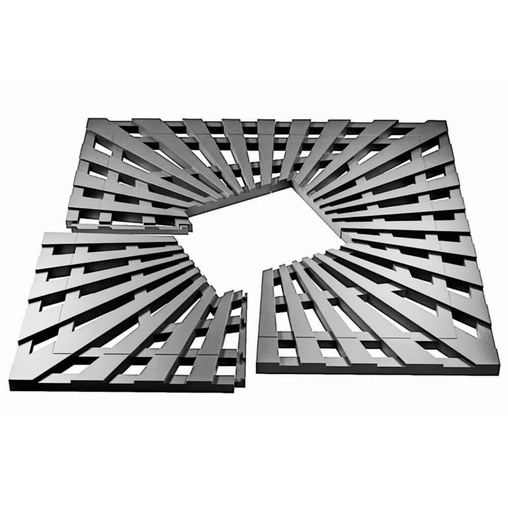 Приствольная решетка для дерева ZKING ATMOSPHERE 1.2х1.2м Серая в Переславле-Залесском фото