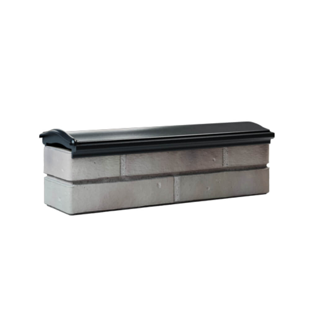 Парапет Zking Монблан Черный посадка на 0.5 кирпича (130мм) Переславль-Залесский фото