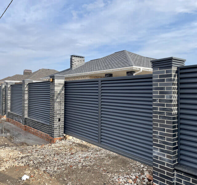 Колпак Zking Бона ХайТек Серый на столб 1.5х1.5 кирпича (385х385мм) в Переславле-Залесском фото