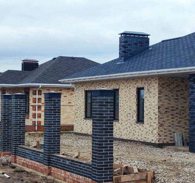 Колпак Zking Бона ХайТек Серый на столб 1.5х1.5 кирпича (385х385мм) в Переславле-Залесском фото