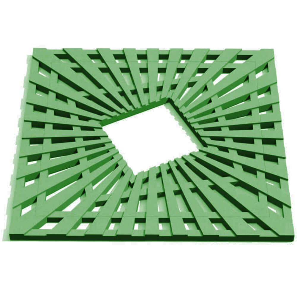 Приствольная решетка для дерева ZKING ATMOSPHERE 1.2х1.2м Зеленая Переславль-Залесский фото