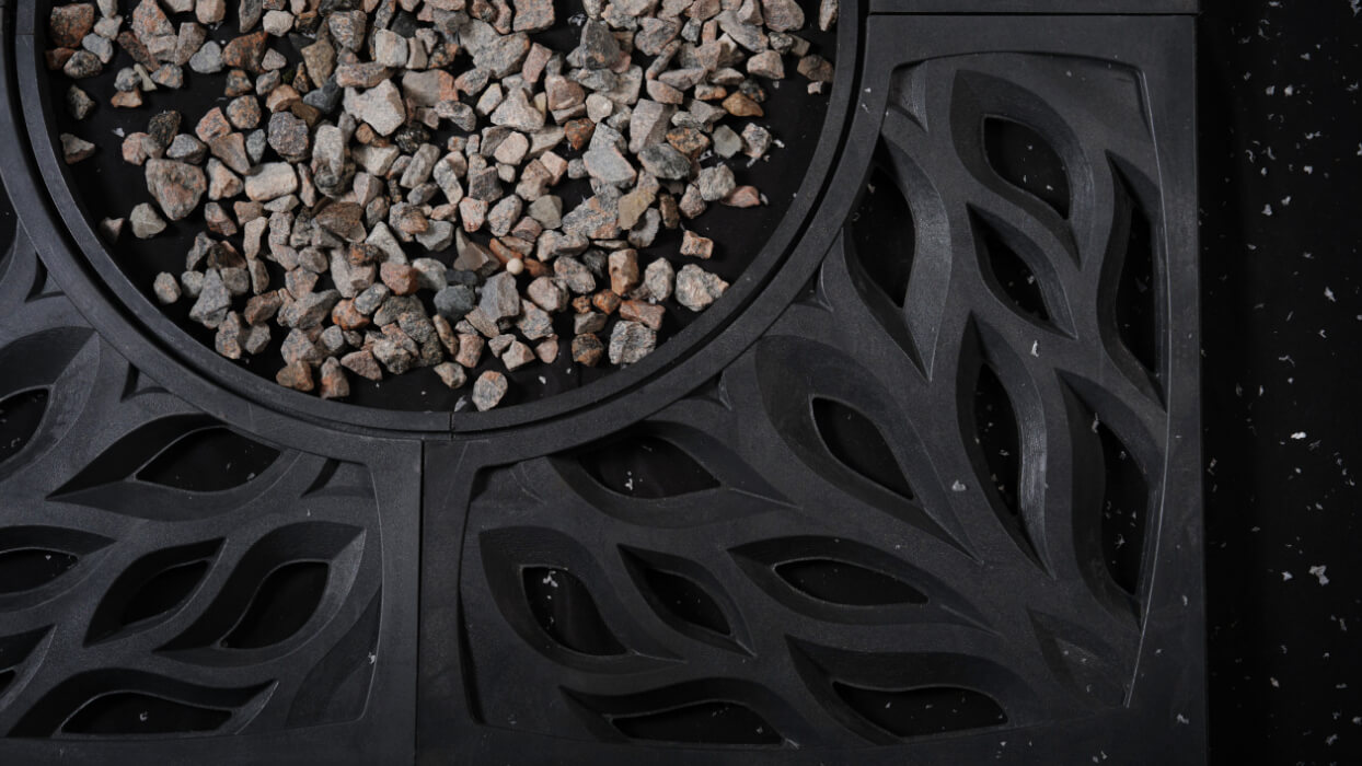 Приствольная решетка для дерева ZKING CRUST 1.2х1.2м Черная в Переславле-Залесском фото