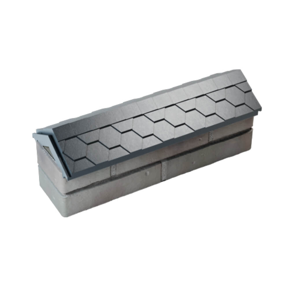 Парапет Zking Эверест Серый с посадкой на 0.5 кирпича (130мм) в Переславле-Залесском фото